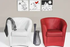 Poltroncina Vogue Rossa