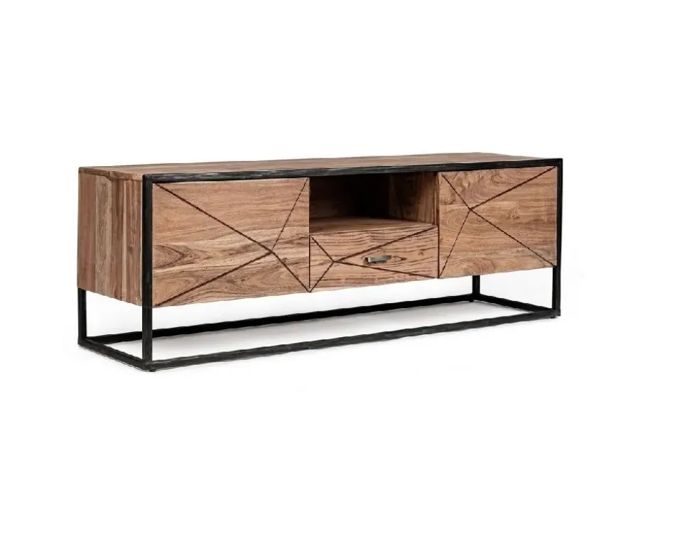 Porta tv per il living modello Egon 2a-1c di Bizzotto scontato