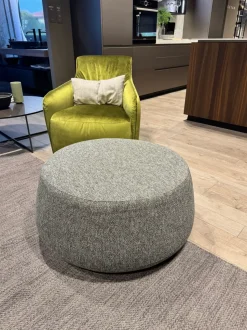 Pouf in tessuto Denny a marchio Alf da fre a prezzo ribassato