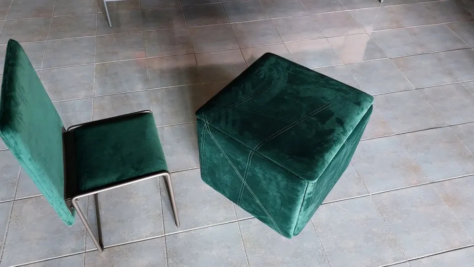 Pouf modello Cubix design Ozzio a PREZZI OUTLET