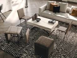 Pouf moderno modello Cubix Ozzio in Offerta Outlet