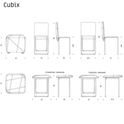 Pouf moderno modello Cubix Ozzio a prezzo Outlet