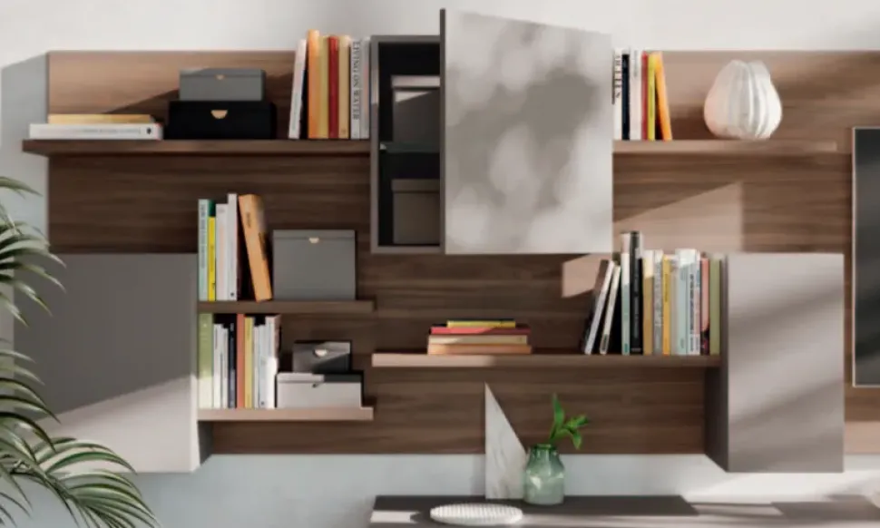 Richiedi il prezzo riservato della parete attrezzata Light day 02 di Orme