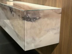 Richiedi ora il prezzo della parete attrezzata Materia 36e8 + glass storage di Lago