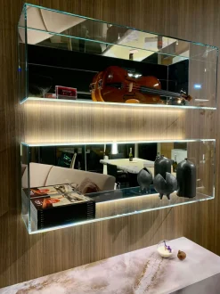 Richiedi ora il prezzo della parete attrezzata Living materia alabastro di Lago