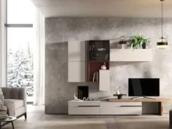 Scopri la parete attrezzata Abaco 5 Gierre a prezzo scontato! Stile moderno.