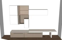 Scopri la parete attrezzata Abaco 5 Gierre a prezzo scontato! Stile moderno.