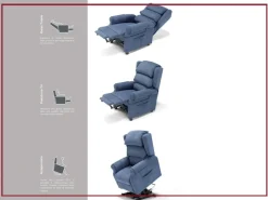 Scopri la Poltrona Relax Nuvola di Egoitaliano in Offerta Outlet! Movimento relax incluso.