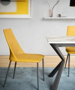 Sedia con schienale alto Angie * di Ambianceitalia a prezzo scontato