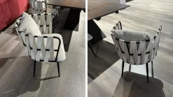 Sedia con schienale medio Ventura di La casa moderna a prezzo ribassato