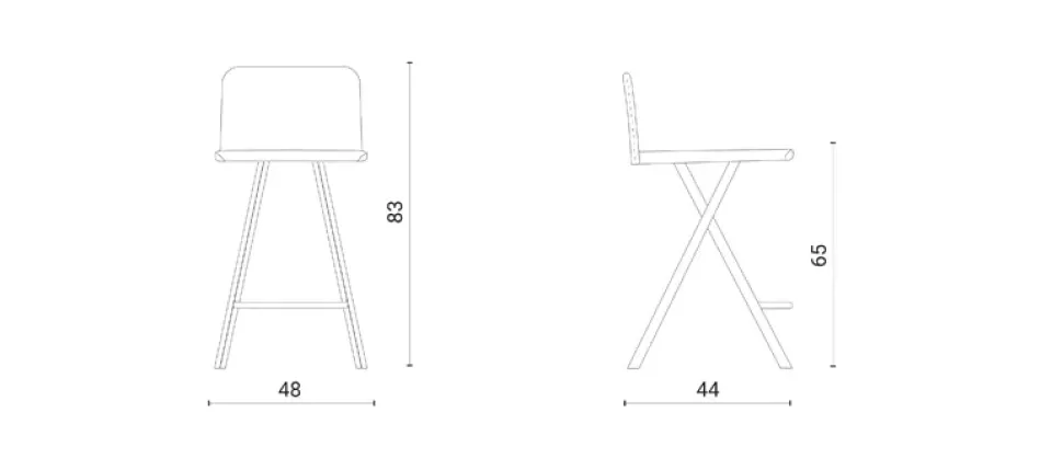 Sedia da cucina Charlie Ozzio a prezzo Outlet