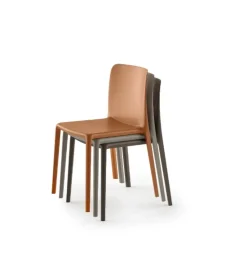 Sedia da cucina realizzata in plastica Lunea di Easyline