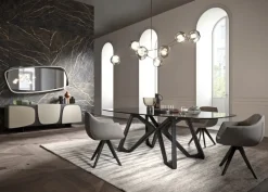 Sedia da soggiorno Delia Ozzio in Offerta Outlet