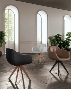 Sedia da soggiorno Delia Ozzio in Offerta Outlet