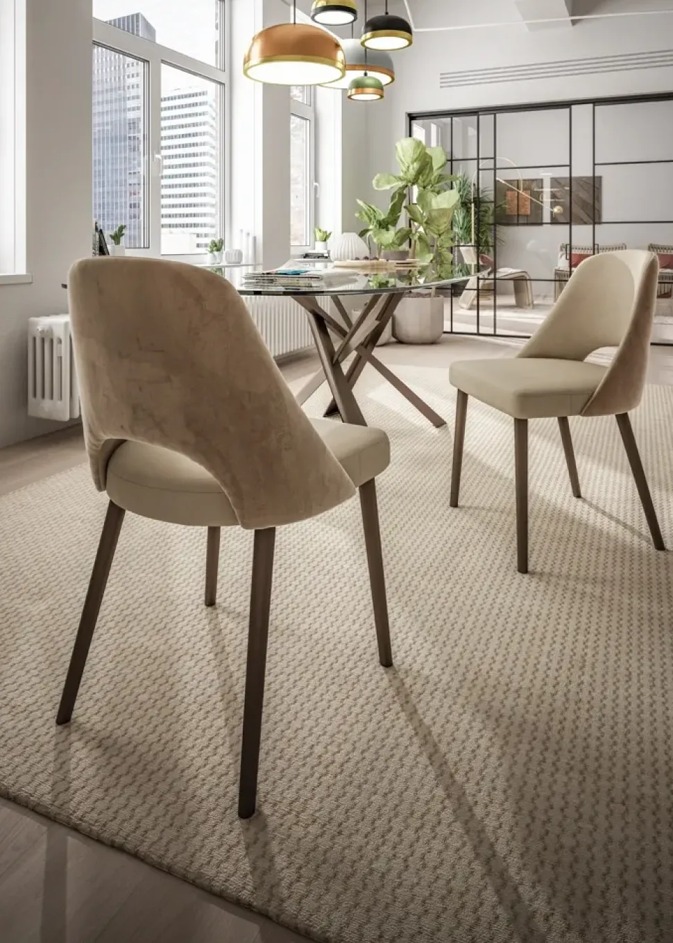 Sedia da soggiorno Diana Easyline a prezzo Outlet