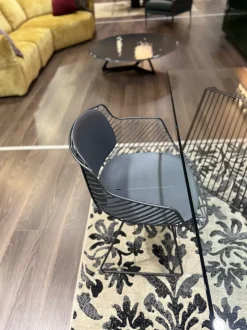 Sedia da soggiorno Flow filo  di Mdf SCONTATA 35%