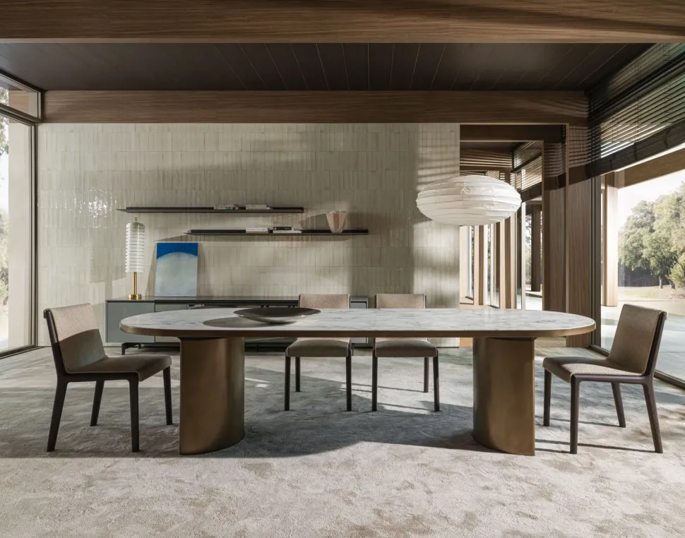 Sedia da soggiorno Janet Molteni & c a prezzo scontato