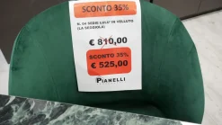 Sedia da soggiorno Lulu di La seggiola SCONTATA 36%