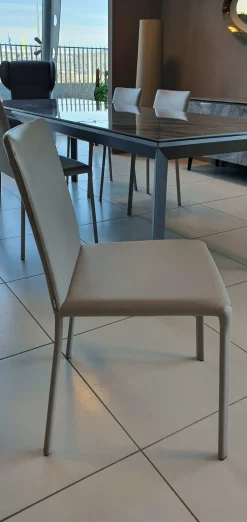 Sedia da soggiorno Lunette Ozzio SCONTATA