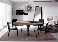 Sedia da soggiorno Lunette Ozzio a prezzo Outlet