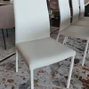 Sedia in ecopelle con schienale alto Blitz scontata