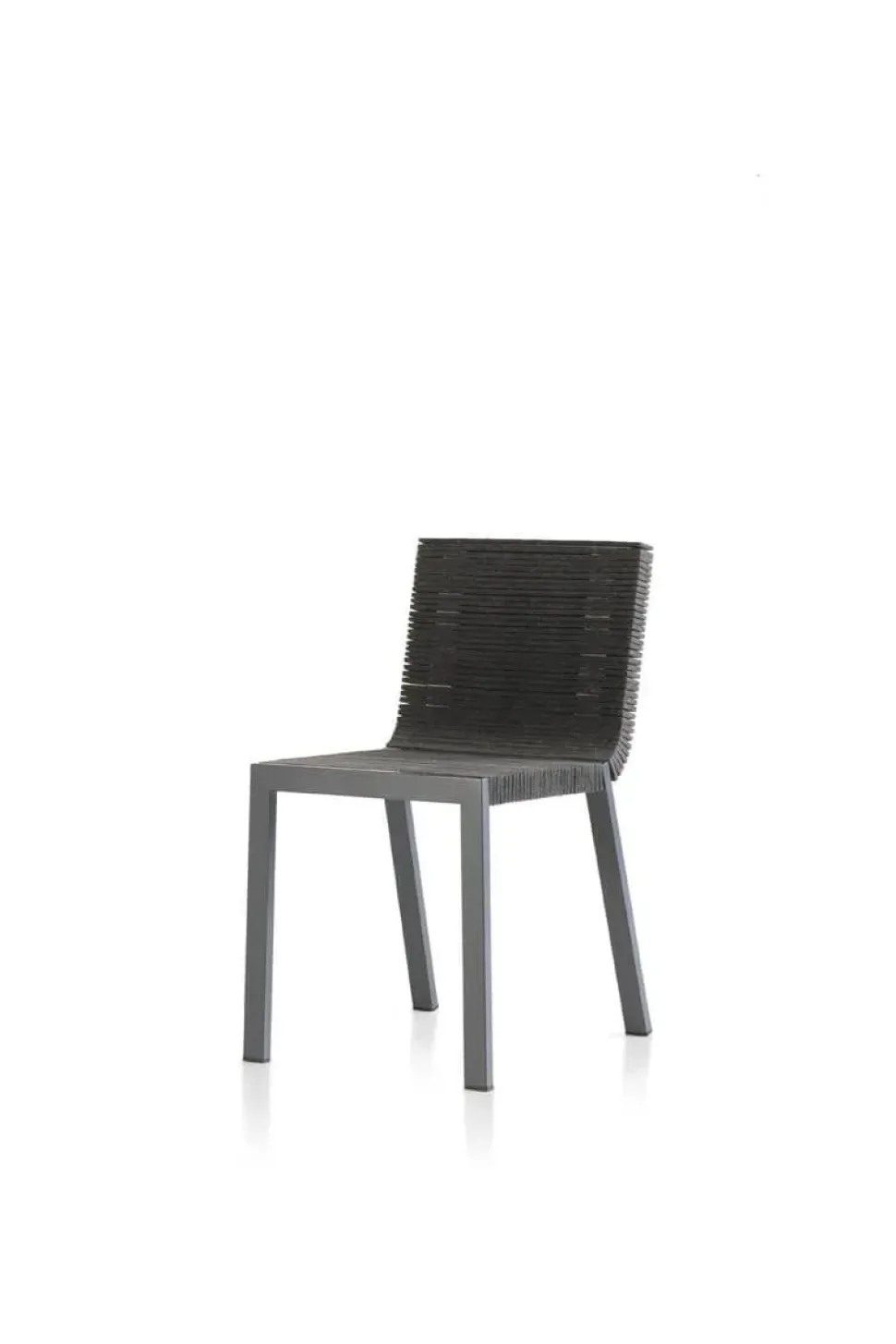 Sedia in metallo modello Steps di Lago