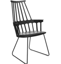 Sedia in plastica con braccioli Comback scontata