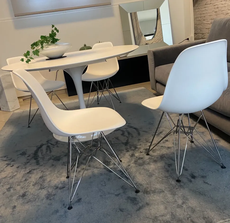 Sedia in plastica senza braccioli Bauhaus in offerta