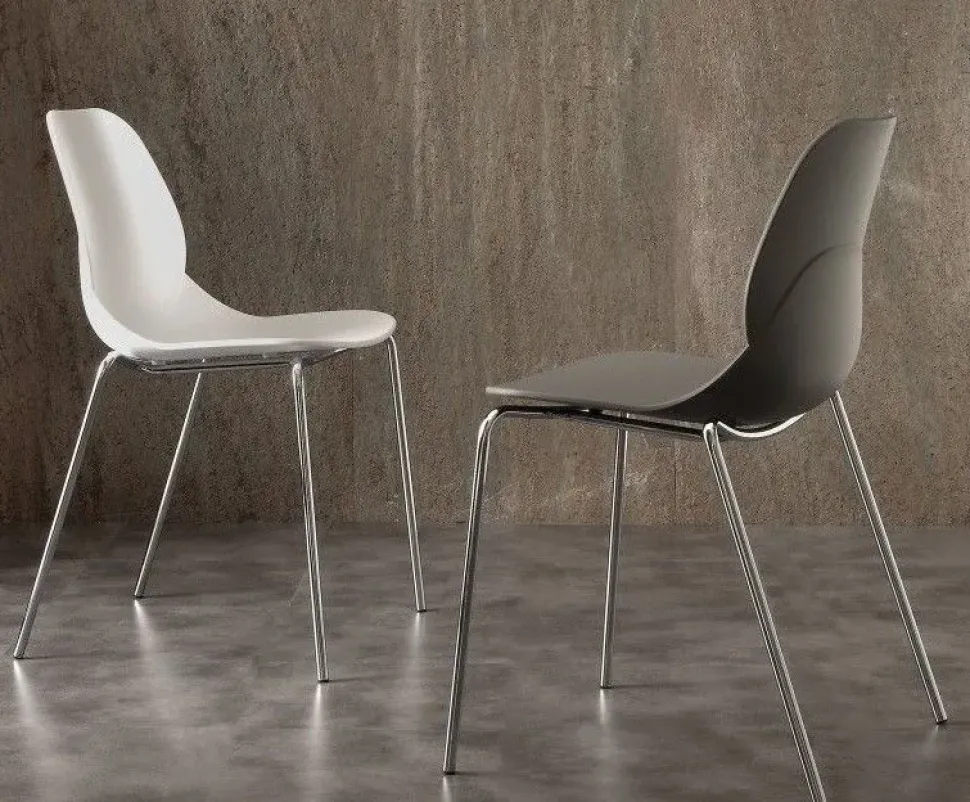 SEDIA La seggiola Shell metal * PREZZI OUTLET