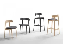 Sedia Maya da cucina realizzata in legno scontata del 30%