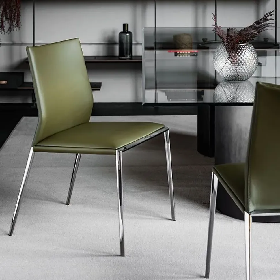 Sedia modello Eva senza braccioli di Cattelan italia