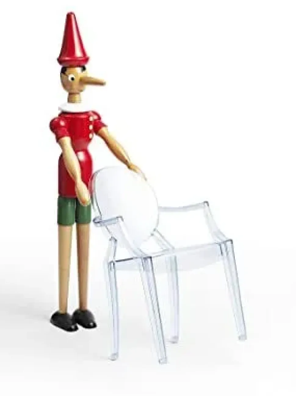 Sedia modello Lou lou ghost a marchio Kartell scontata del 29%