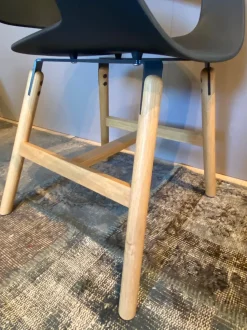 Sedia modello Vad wood  da soggiorno di Casamania by frezza -43%