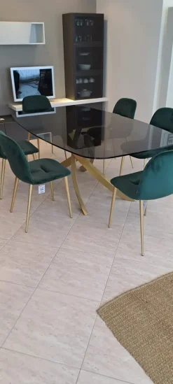 Sedia senza braccioli Chantal di Bontempi a prezzo scontato