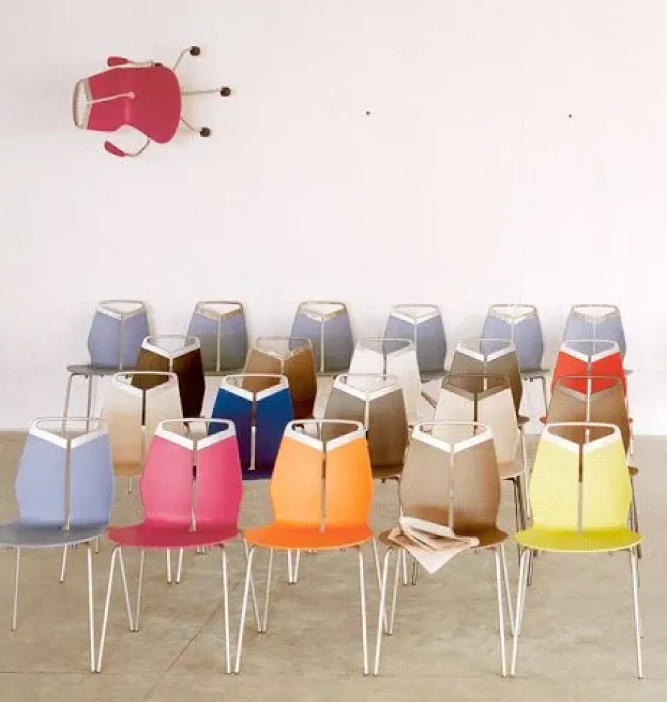 Sedia senza braccioli Gripp di Dexo a prezzo Outlet