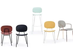 Sedia senza braccioli Tondina pop Infiniti a prezzo scontato