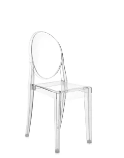 Sedia Victoria ghost  da soggiorno realizzata in plastica scontata del 30%