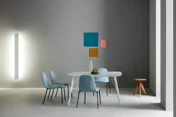 Sgabello con base centrale Giotto Zanotta a prezzi convenienti