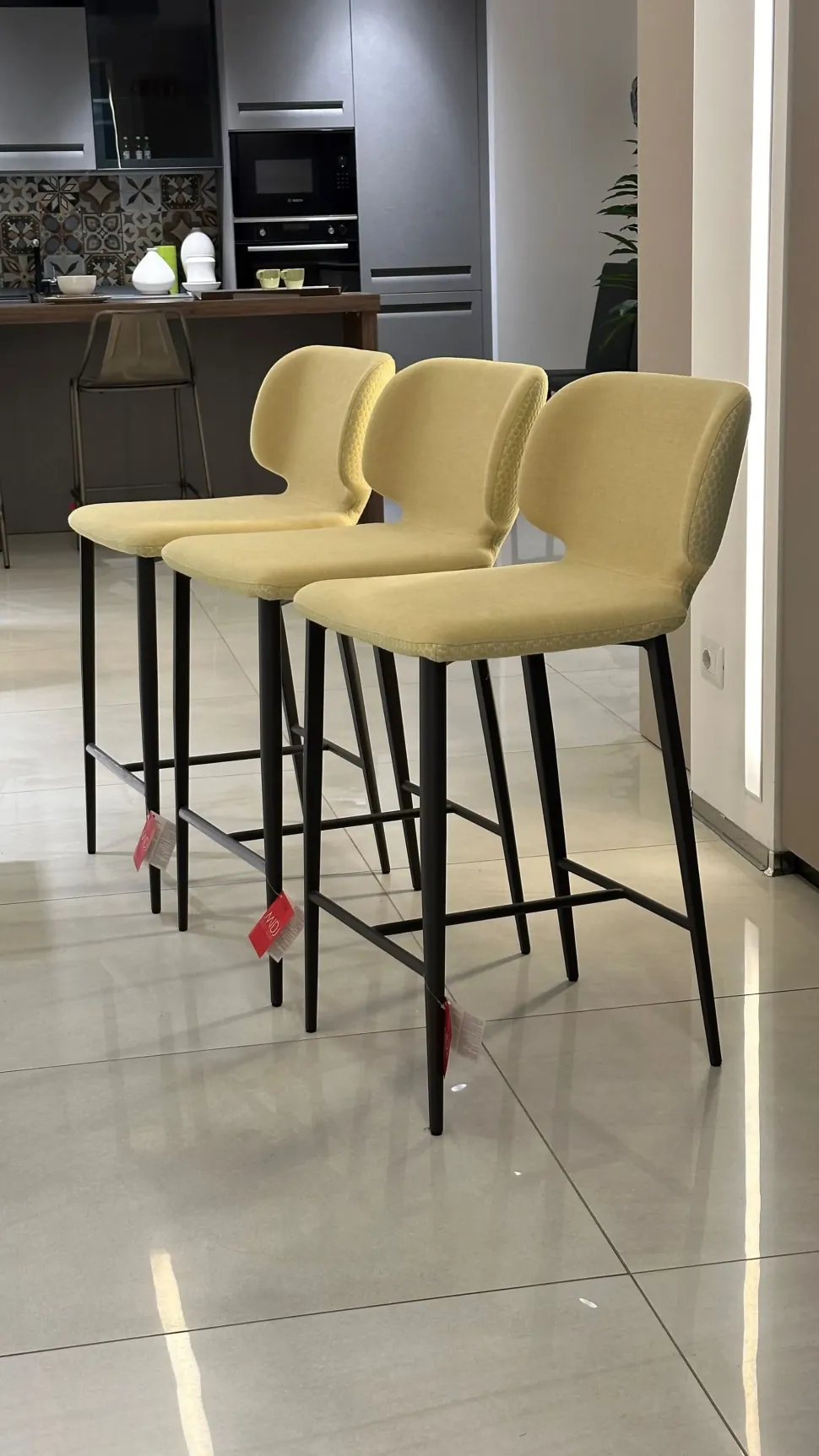 Sgabello da cucina Wrap Midj in Offerta Outlet