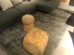 Sgabello da soggiorno Miss champagne Riva 1920 a prezzo Outlet