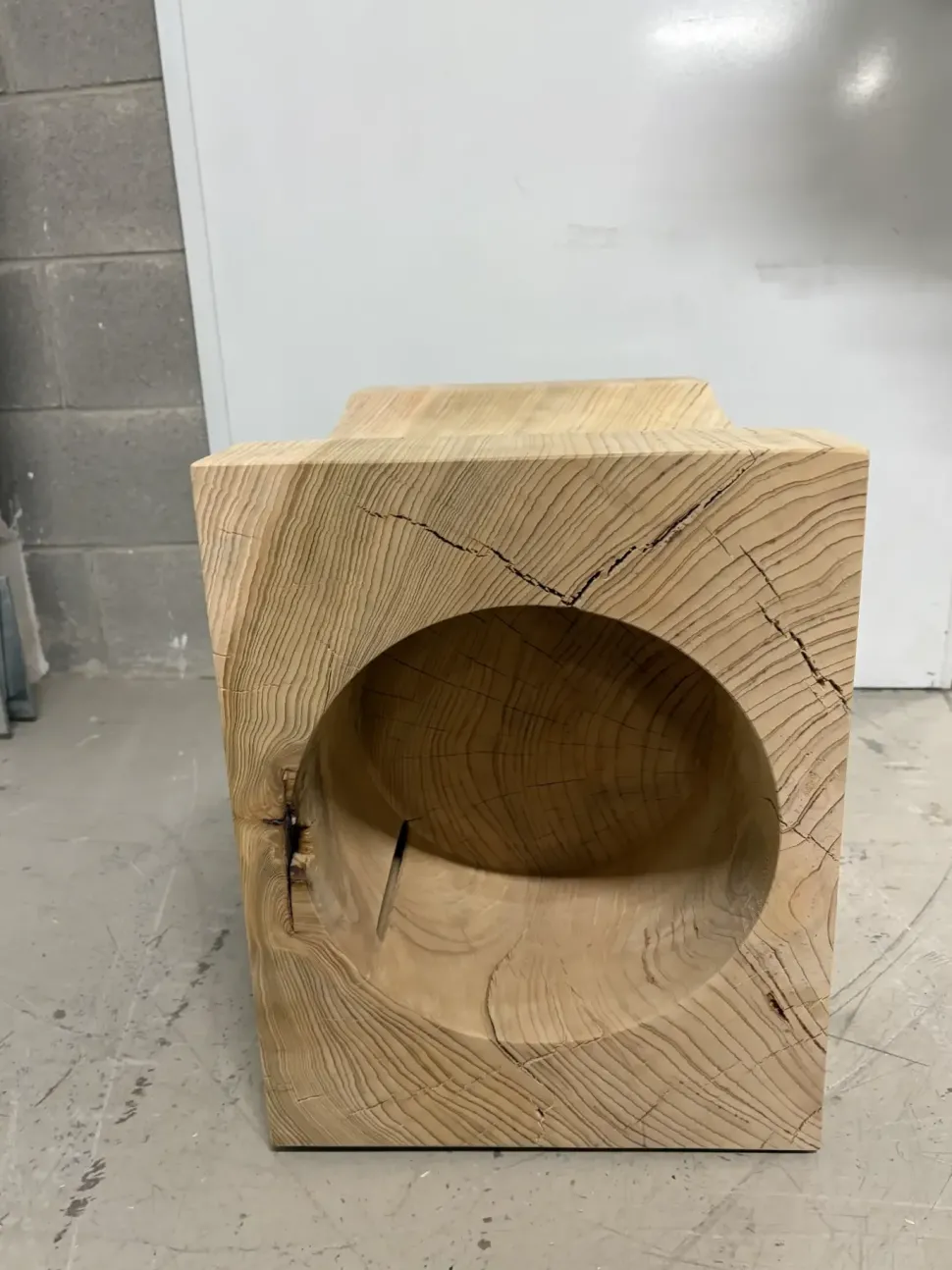 Sgabello da soggiorno Temperino Riva 1920 in Offerta Outlet