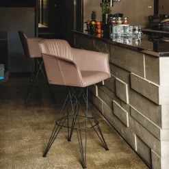 Sgabello Flaminio Cattelan Italia, braccioli, prezzo ribassato!