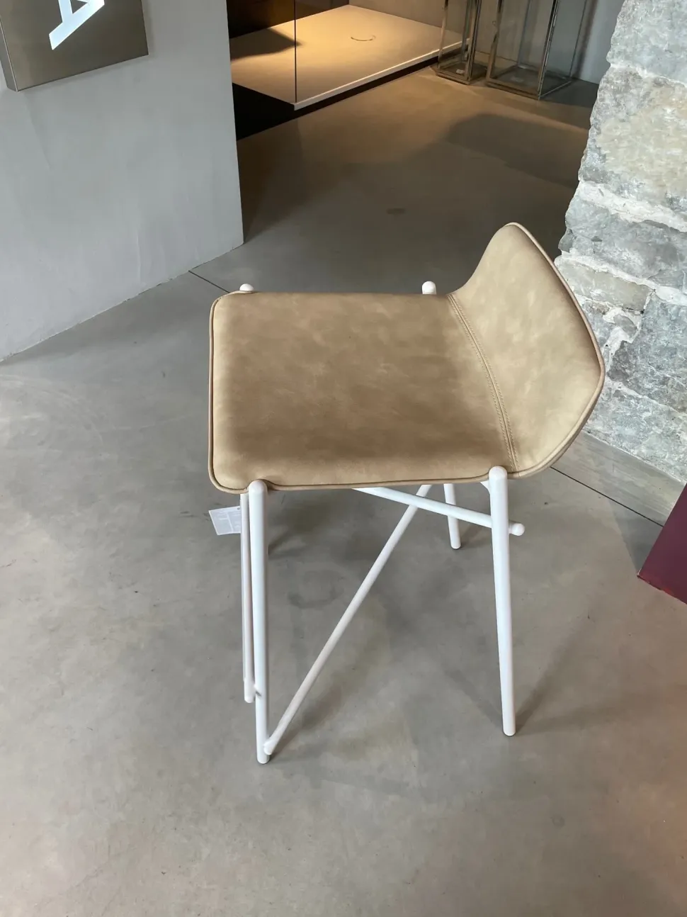 Sgabello senza braccioli Trampoliere Midj a prezzo ribassato