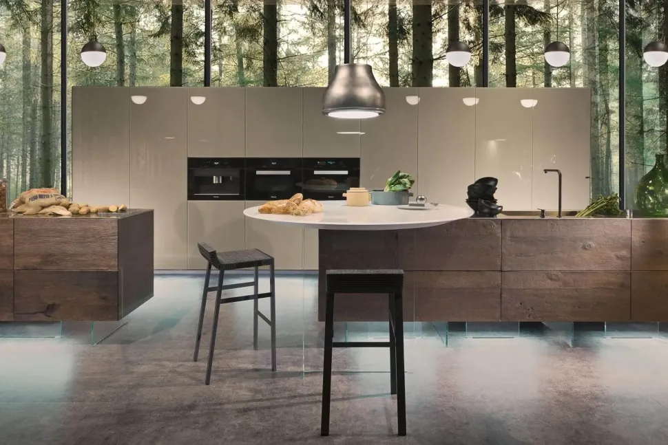 Sgabello Steps Lago a prezzo ribassato