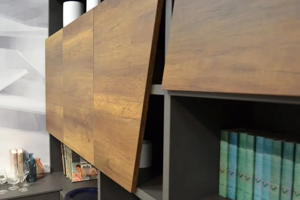 Soggiorno completo Angolare diagonal di Tomasella in stile moderno in offerta