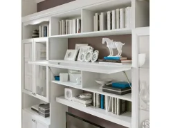 Soggiorno completo As219 di Colombini casa in laminato materico a prezzo scontato