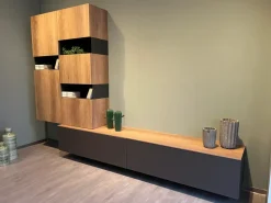 Soggiorno completo Delinea di Scavolini in stile moderno in offerta