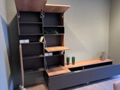 Soggiorno completo Delinea di Scavolini in stile moderno in offerta