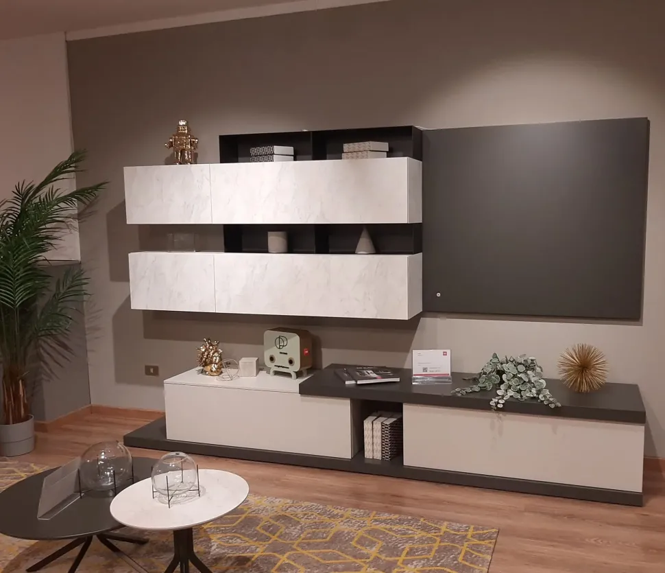 Soggiorno completo Diciotto di Febal in stile moderno con forte sconto