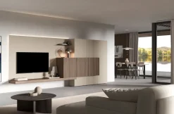 Soggiorno completo Favero di Favero in laminato materico a prezzo scontato